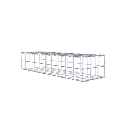 Gabbione aggiuntivo di tipo 2 100 cm x 20 cm x 30 cm (L x A x P), maglia 10 cm x 10 cm, anello a C