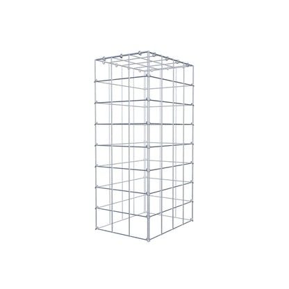 Gabião Tipo 3 80 cm x 40 cm x 30 cm (C x A x P), malhagem 10 cm x 10 cm, anel C