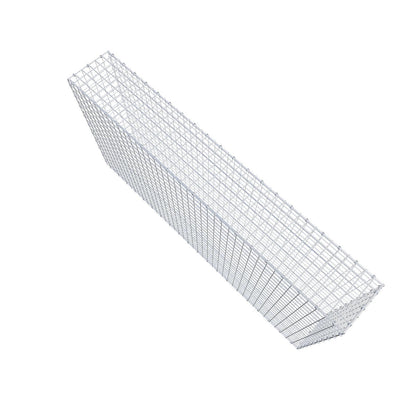 Schanskorf 200 cm x 100 cm x 30 cm (L x H x D), maaswijdte 5 x 5 cm, spiraalring