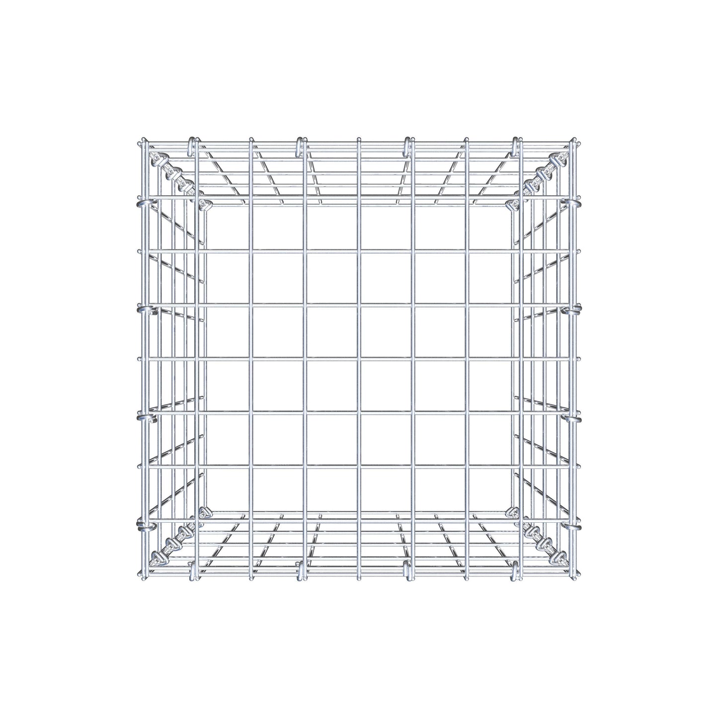 Gabião Tipo 3 50 cm x 40 cm x 40 cm (C x A x P), malhagem 5 cm x 10 cm, anel C