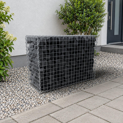 Gabion 100 cm x 70 cm x 40 cm (L x H x P), mailles 5 cm x 5 cm, spirale