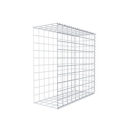 Gabião tipo 2 100 cm x 100 cm x 40 cm (C x A x P), malhagem 10 cm x 10 cm, espiral
