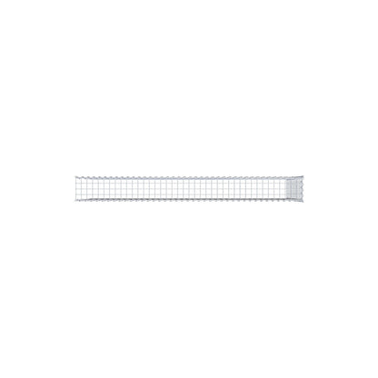 Anbaugabione Typ 4 200 cm x 100 cm x 20 cm (L x H x T), Maschenweite 5 cm x 5 cm, Spirale