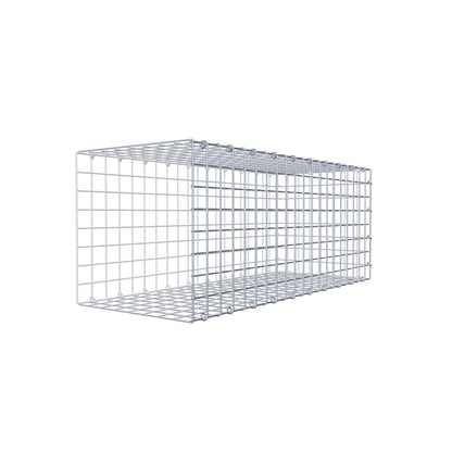 Type 2 oplegkorf 100 cm x 40 cm x 40 cm (L x H x D), maaswijdte 5 cm x 5 cm, C-ring