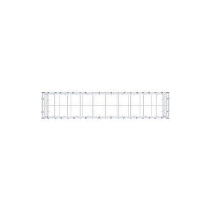 Schanskorf 100 cm x 30 cm x 20 cm (L x H x D), maaswijdte 10 x 10 cm, spiraalring