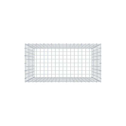 Type 3 oplegkorf 100 cm x 100 cm x 50 cm (L x H x D), maaswijdte 5 cm x 10 cm, C-ring