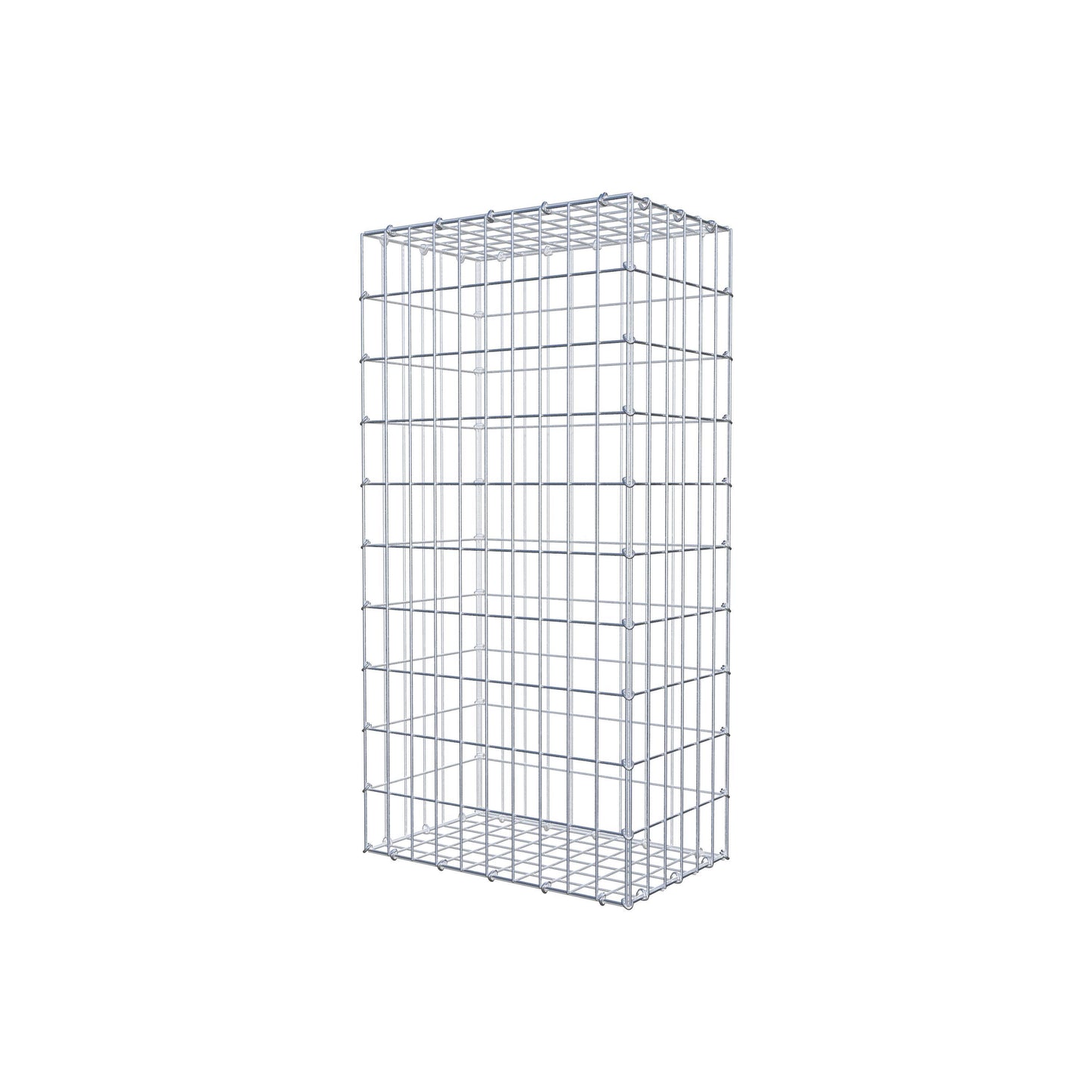 Schanskorf 100 cm x 30 cm x 50 cm (L x H x D), maaswijdte 5 cm x 10 cm, C-ring