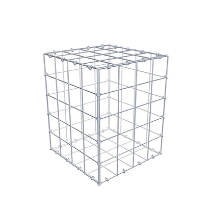 Gabion 50 cm x 40 cm x 40 cm (L x H x D), mesh size 10 cm x 10 cm, C-ring