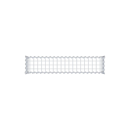 Anbaugabione Typ 3 100 cm x 20 cm x 20 cm (L x H x T), Maschenweite 5 cm x 5 cm, Spirale