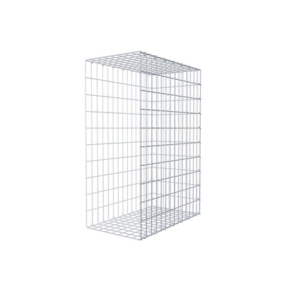 Monteret gabion type 2 100 cm x 70 cm x 40 cm, maskestørrelse 5 cm x 10 cm, C-ring