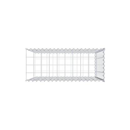 Gabião Tipo 2 100 cm x 90 cm x 40 cm (C x A x P), malhagem 10 cm x 10 cm, espiral