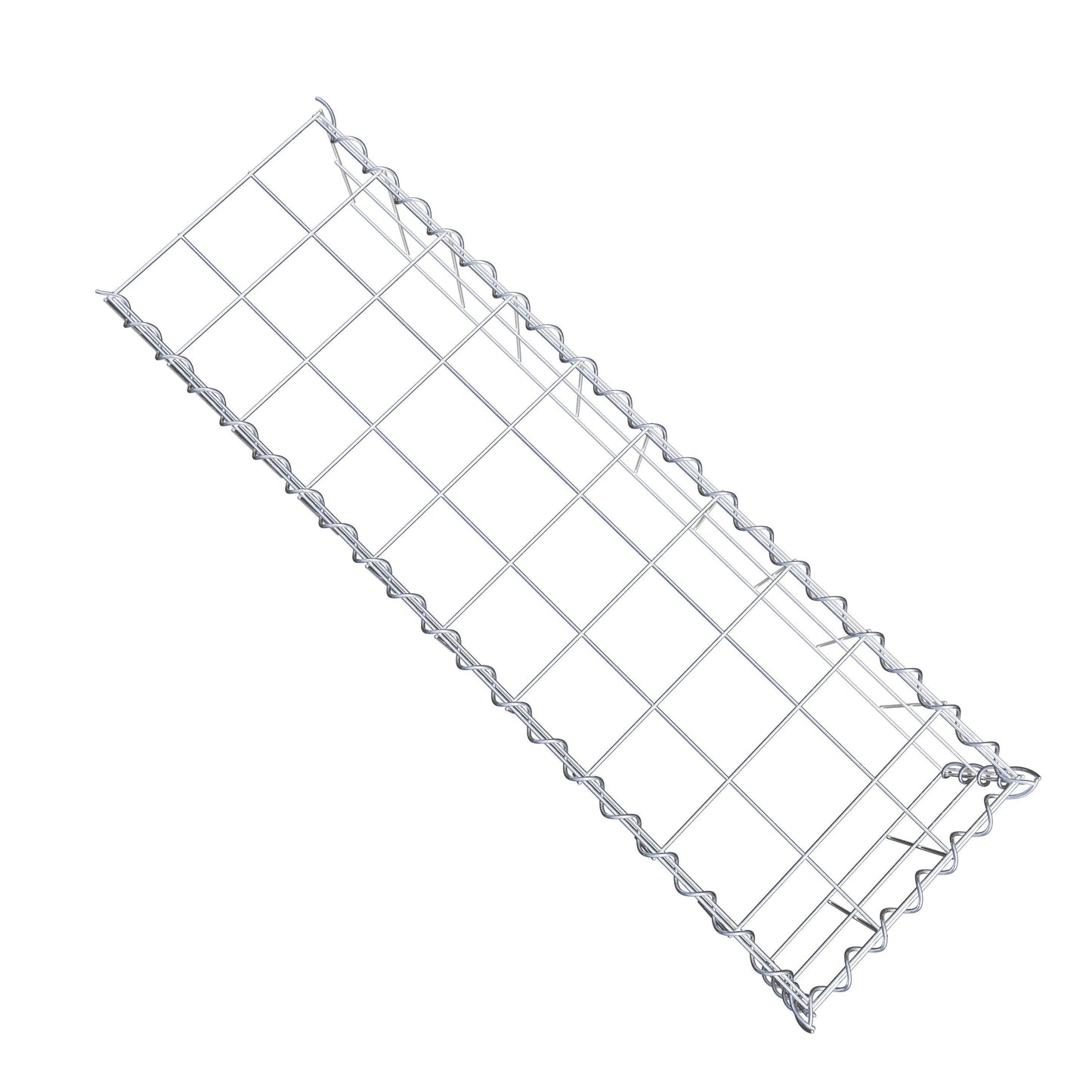 Gabião tipo 4 100 cm x 20 cm x 30 cm (C x A x P), malhagem 10 cm x 10 cm, espiral