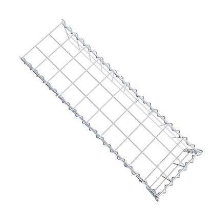 Gabião tipo 4 100 cm x 20 cm x 30 cm (C x A x P), malhagem 10 cm x 10 cm, espiral