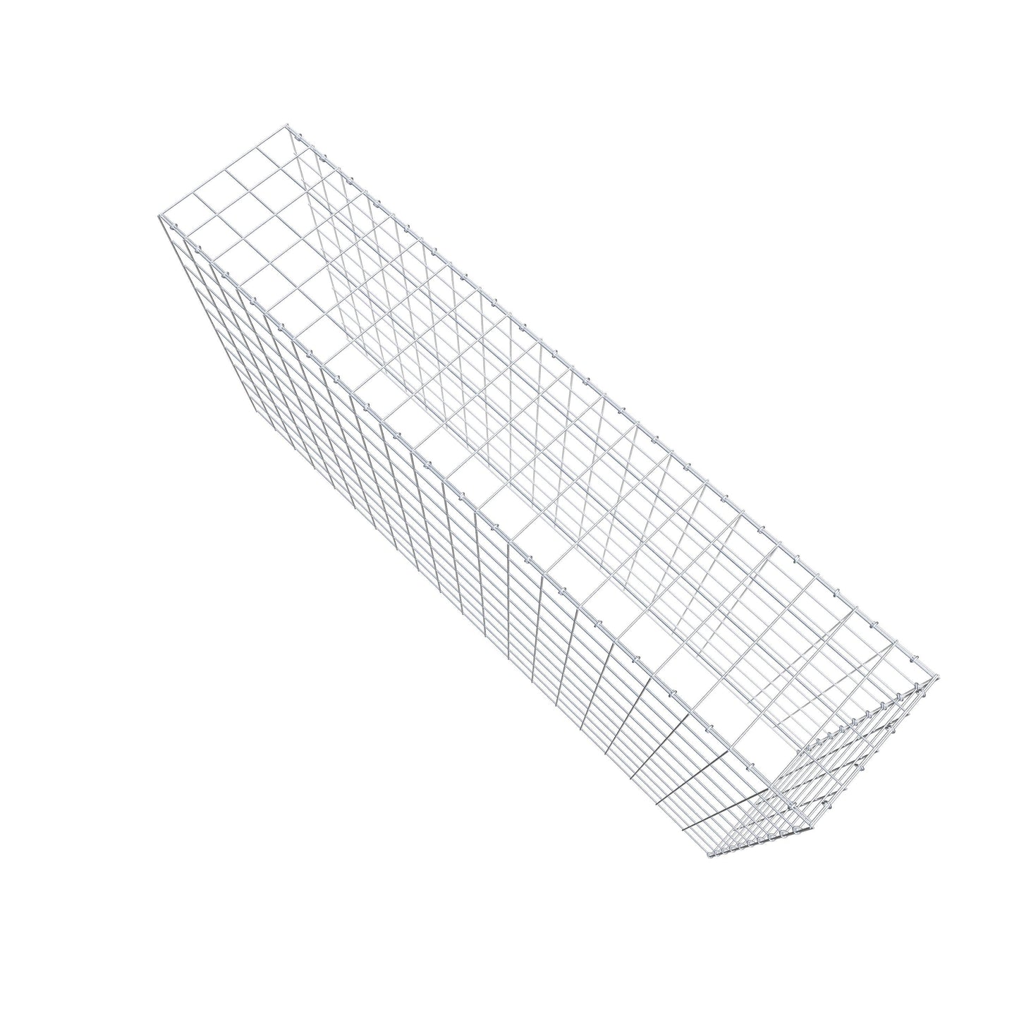 Add-on schanskorf type 4 200 cm x 100 cm x 40 cm (L x H x D), maaswijdte 10 cm x 10 cm, C-ring