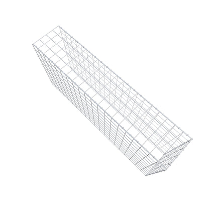 Add-on schanskorf type 4 200 cm x 100 cm x 40 cm (L x H x D), maaswijdte 10 cm x 10 cm, C-ring