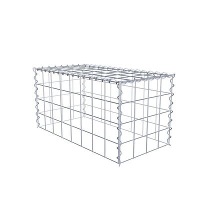 Add-on schanskorf type 3 80 cm x 40 cm x 40 cm (L x H x D), maaswijdte 10 cm x 10 cm, spiraal