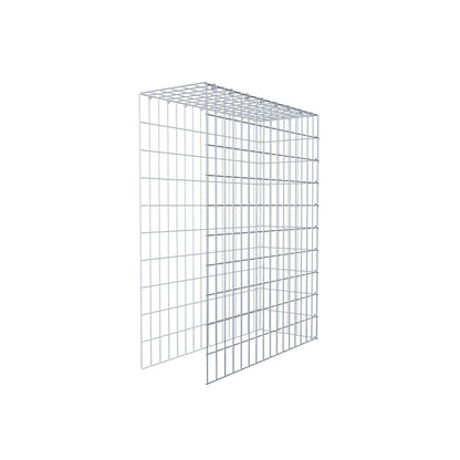 Gabbione aggiuntivo tipo 4 100 cm x 80 cm x 30 cm (L x H x P), maglia 5 cm x 10 cm, anello a C