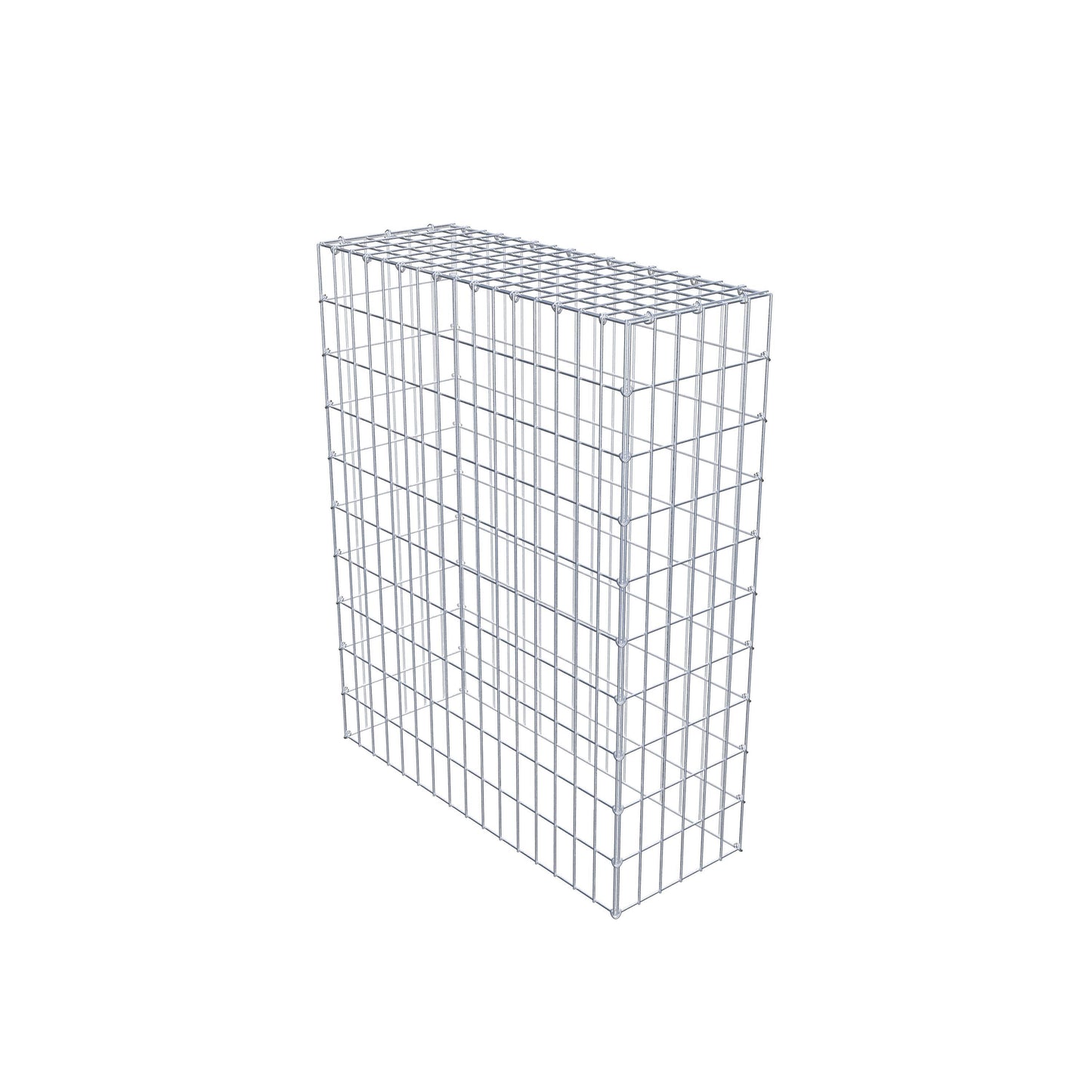 Type 3 oplegkorf 100 cm x 80 cm x 30 cm (L x H x D), maaswijdte 5 cm x 10 cm, C-ring