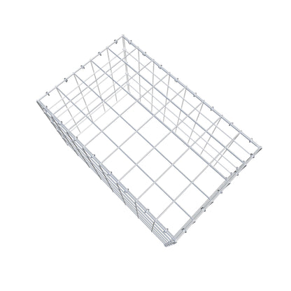 Gabião Tipo 3 80 cm x 50 cm x 50 cm (C x A x P), malhagem 10 cm x 10 cm, anel C