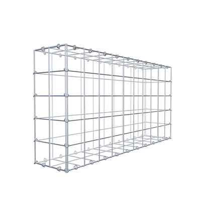 Schanskorf 100 cm x 50 cm x 20 cm (L x H x D), maaswijdte 10 cm x 10 cm, C-ring