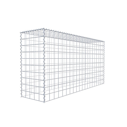 Add-on schanskorf type 3 200 cm x 100 cm x 50 cm (L x H x D), maaswijdte 10 cm x 10 cm, spiraal