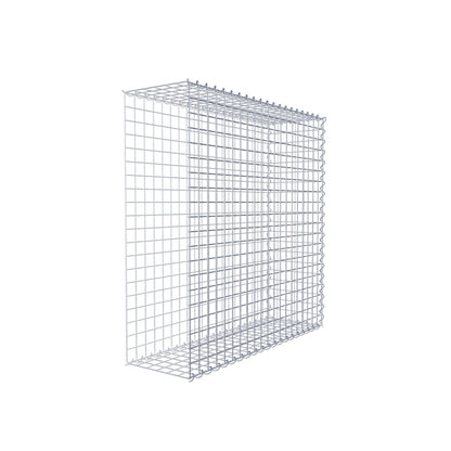 Gabbione aggiuntivo tipo 2 100 cm x 100 cm x 30 cm (L x H x P), dimensione maglia 5 cm x 5 cm, a spirale