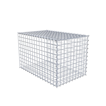 Add-on schanskorf type 2 80 cm x 50 cm x 50 cm (L x H x D), maaswijdte 5 cm x 5 cm, spiraalvormig