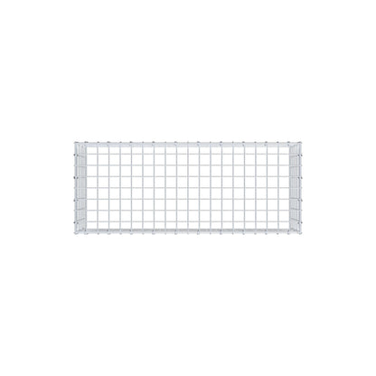 Type 3 oplegkorf 100 cm x 30 cm x 40 cm (L x H x D), maaswijdte 5 cm x 5 cm, C-ring