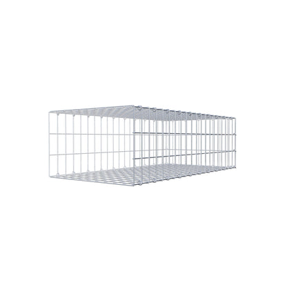 Anbaugabione Typ 2 100 cm x 30 cm x 50 cm, Maschenweite 5 cm x 10 cm, C-Ring