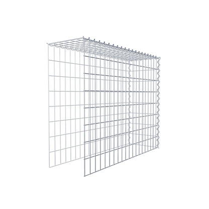 Gabbione aggiuntivo tipo 4 100 cm x 80 cm x 30 cm (L x H x P), maglia 5 cm x 10 cm, spirale