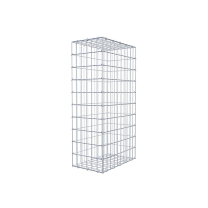 Schanskorf 100 cm x 50 cm x 30 cm (L x H x D), maaswijdte 5 cm x 10 cm, C-ring