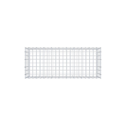 Gabbione 100 cm x 40 cm x 40 cm (L x H x P), maglia 5 cm x 10 cm, anello a C