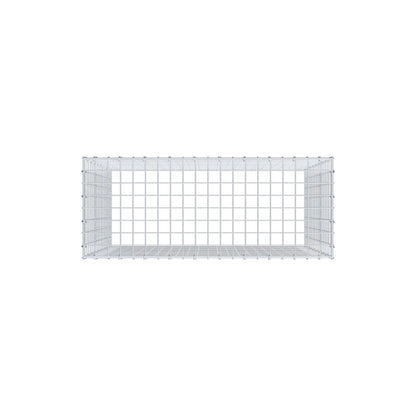 Gabião Tipo 3 100 cm x 90 cm x 40 cm (C x A x P), malhagem 5 cm x 5 cm, anel C