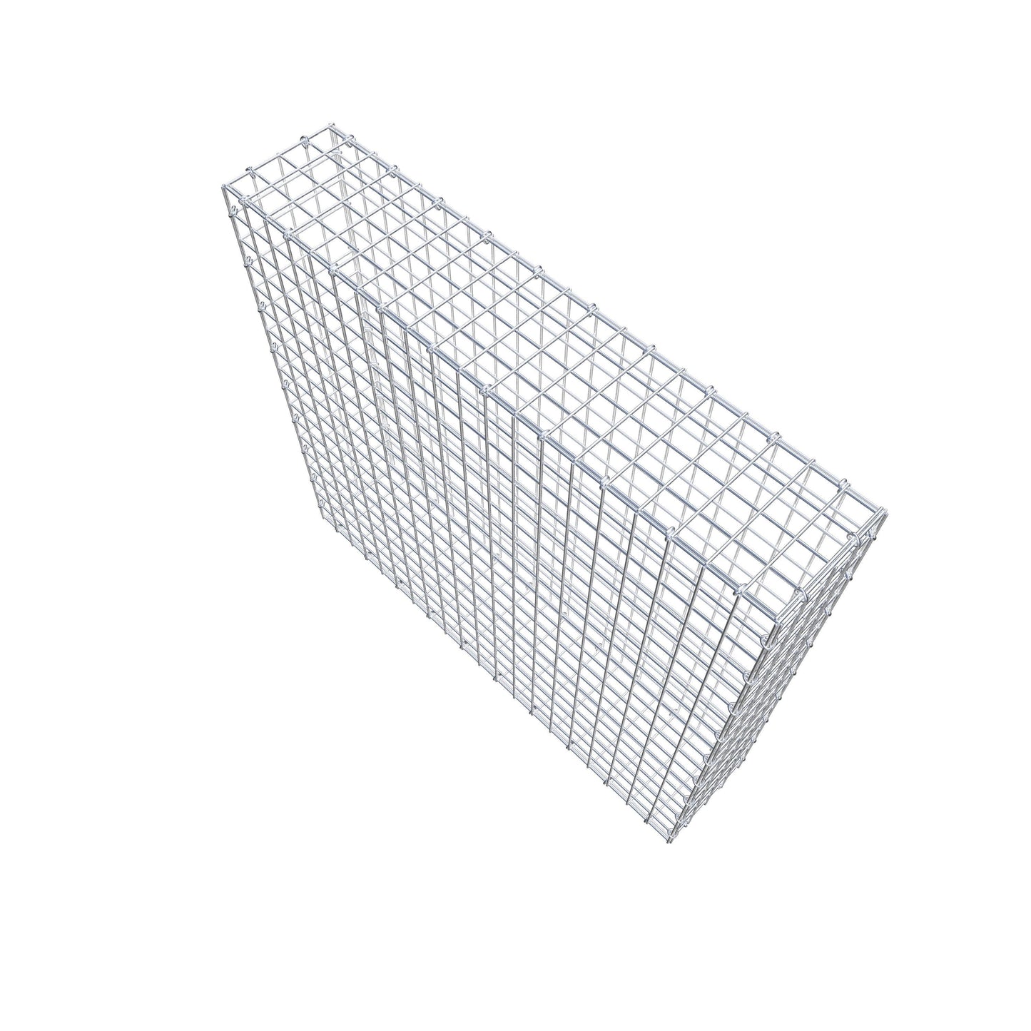 Schanskorf 100 cm x 90 cm x 20 cm (L x H x D), maaswijdte 5 cm x 5 cm, C-ring