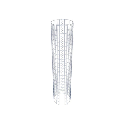 Gabionsøjle ca. 42 cm diameter, 200 cm højde, maskestørrelse 5 cm x 10 cm