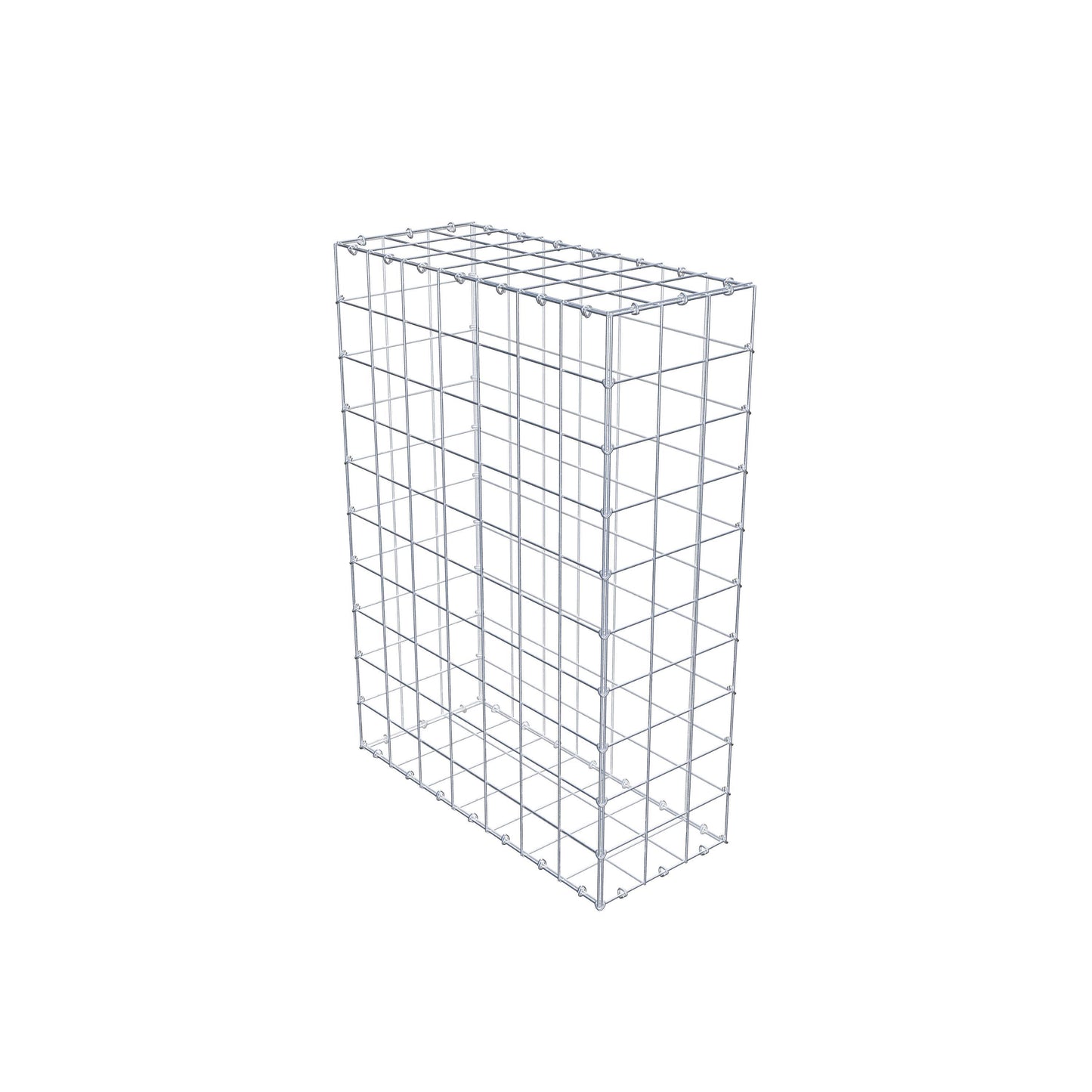 Schanskorf 100 cm x 70 cm x 30 cm (L x H x D), maaswijdte 10 cm x 10 cm, C-ring