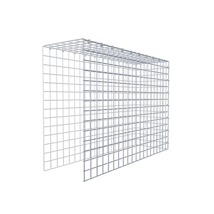 Monteret gabion type 4 100 cm x 70 cm x 30 cm (L x H x D), maskestørrelse 5 cm x 5 cm, C-ring