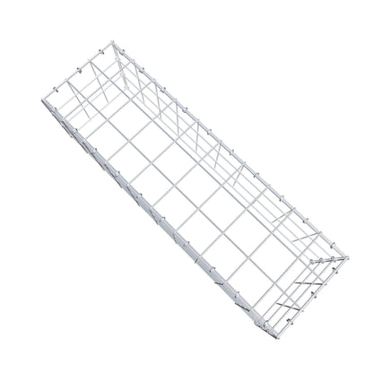 Gavión complementario de tipo 3 100 cm x 30 cm x 30 cm (L x A x P), malla 10 cm x 10 cm, anillo en C