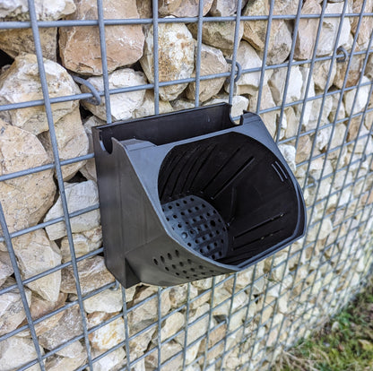 Gabion-hængepotte til blomster og planter 15 cm x 15 cm x 15 cm (L x H x D)