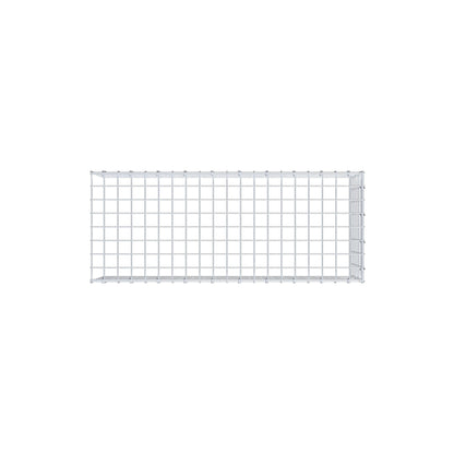 Gabião Tipo 4 100 cm x 30 cm x 40 cm (C x A x P), malhagem 5 cm x 5 cm, anel C