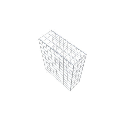 Add-on schanskorf type 4 100 cm x 80 cm x 30 cm (L x H x D), maaswijdte 10 cm x 10 cm, C-ring
