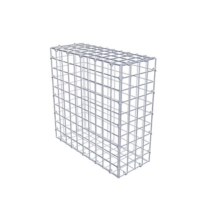 Schanskorf 50 cm x 50 cm x 20 cm (L x H x D), maaswijdte 5 cm x 5 cm, C-ring