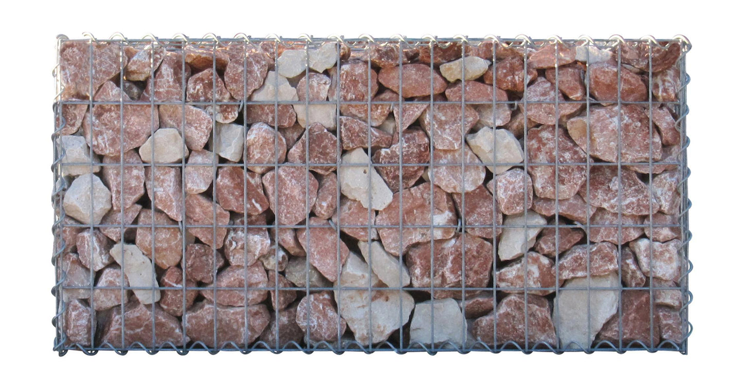 Gabion 100 cm x 90 cm x 50 cm (L x H x P), mailles 5 cm x 10 cm, spirale