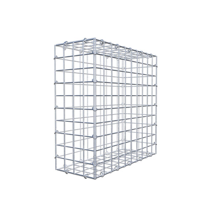 Schanskorf 50 cm x 50 cm x 20 cm (L x H x D), maaswijdte 5 cm x 5 cm, C-ring