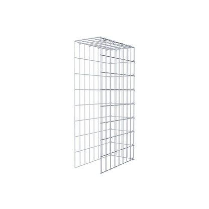 Toegevoegde pool type 4 80 cm x 40 cm x 20 cm (L x H x D), maaswijdte 5 cm x 10 cm, C-ring