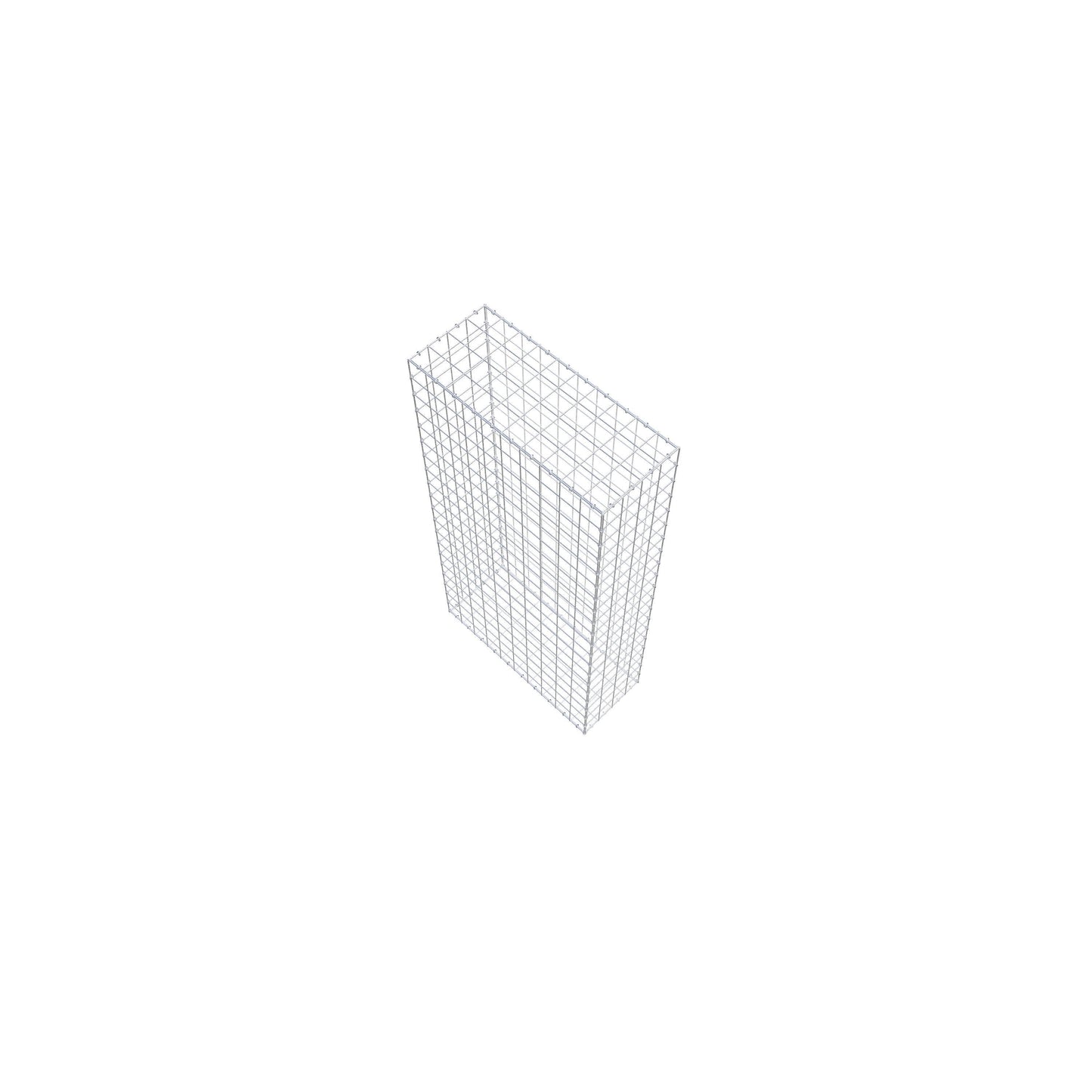 Schanskorf 200 cm x 100 cm x 40 cm (L x H x D), maaswijdte 10 cm x 10 cm, C-ring