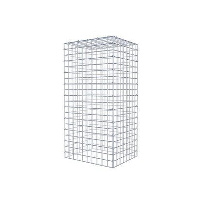 Anbaugabione Typ 3 100 cm x 40 cm x 50 cm (L x H x T), Maschenweite 5 cm x 5 cm, C-Ring