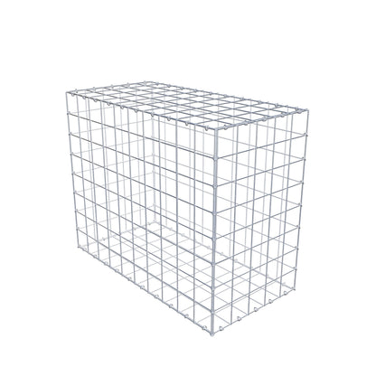 Schanskorf 100 cm x 80 cm x 50 cm (L x H x D), maaswijdte 10 cm x 10 cm, C-ring