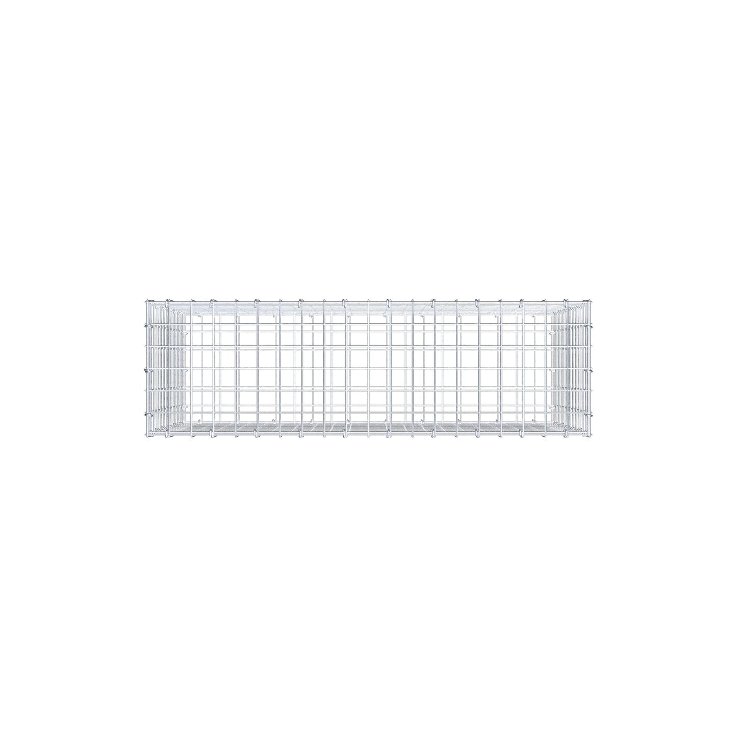 Schanskorf 100 cm x 60 cm x 30 cm (L x H x D), maaswijdte 5 cm x 5 cm, C-ring