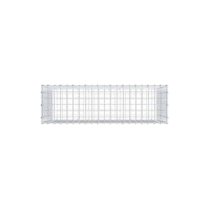 Schanskorf 100 cm x 60 cm x 30 cm (L x H x D), maaswijdte 5 cm x 5 cm, C-ring